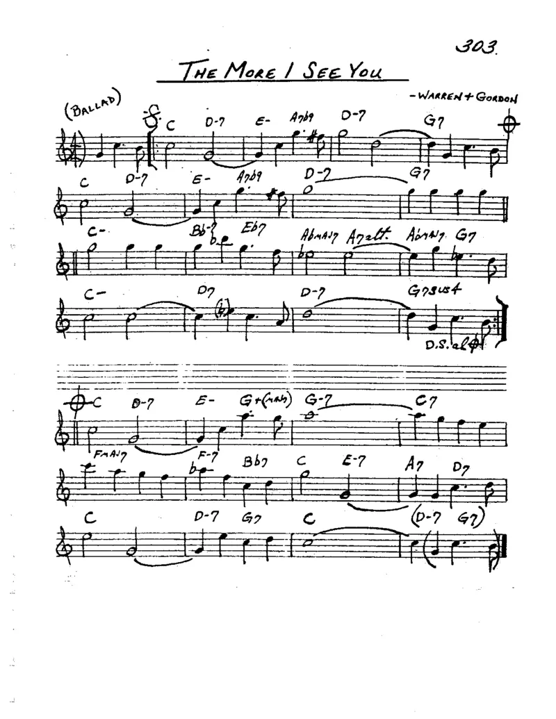 TheRealBookVolume-1-Eb'5thEdition'(2)_一万首著名钢琴曲谱哈农贝多芬合集视频教学电子版高清无水印可打印_07各风格钢琴谱合集_JazzPiano_原版钢琴教材附音频