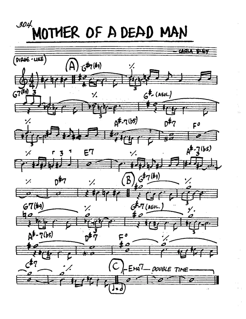 TheRealBookVolume-1-Eb'5thEdition'(2)_一万首著名钢琴曲谱哈农贝多芬合集视频教学电子版高清无水印可打印_07各风格钢琴谱合集_JazzPiano_原版钢琴教材附音频