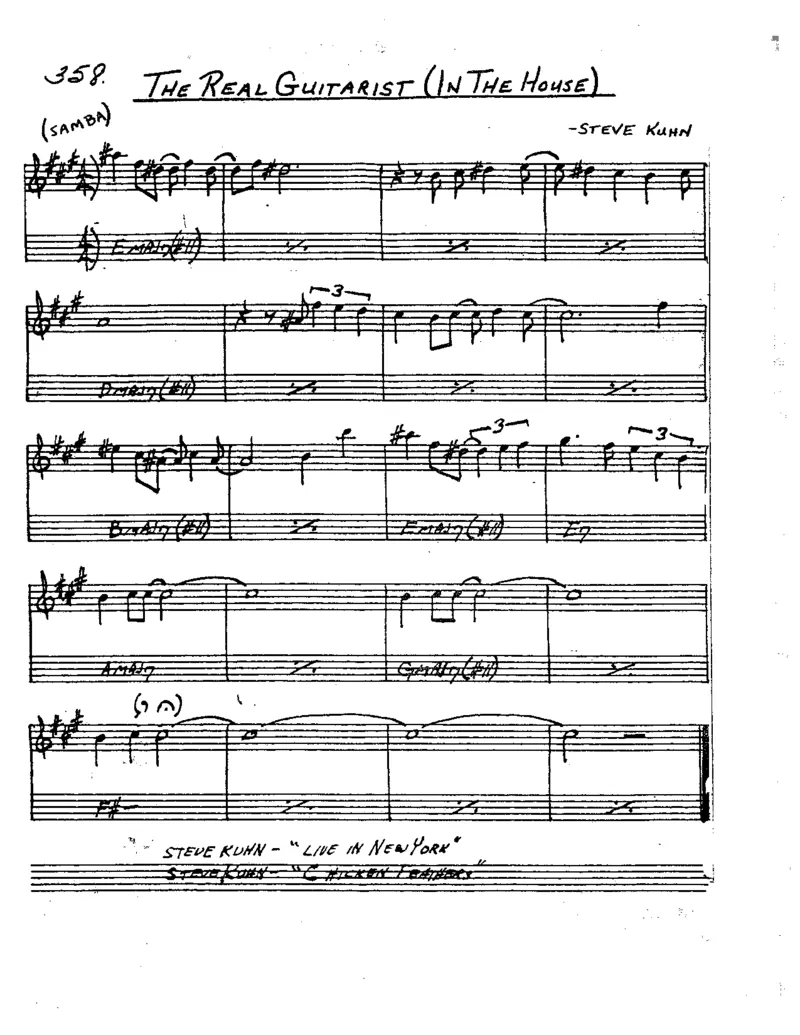 TheRealBookVolume-1-Eb'5thEdition'(2)_一万首著名钢琴曲谱哈农贝多芬合集视频教学电子版高清无水印可打印_07各风格钢琴谱合集_JazzPiano_原版钢琴教材附音频