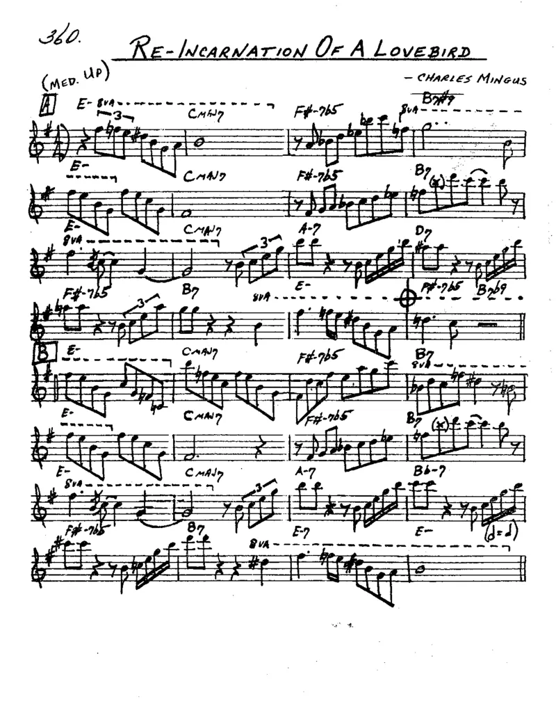 TheRealBookVolume-1-Eb'5thEdition'(2)_一万首著名钢琴曲谱哈农贝多芬合集视频教学电子版高清无水印可打印_07各风格钢琴谱合集_JazzPiano_原版钢琴教材附音频