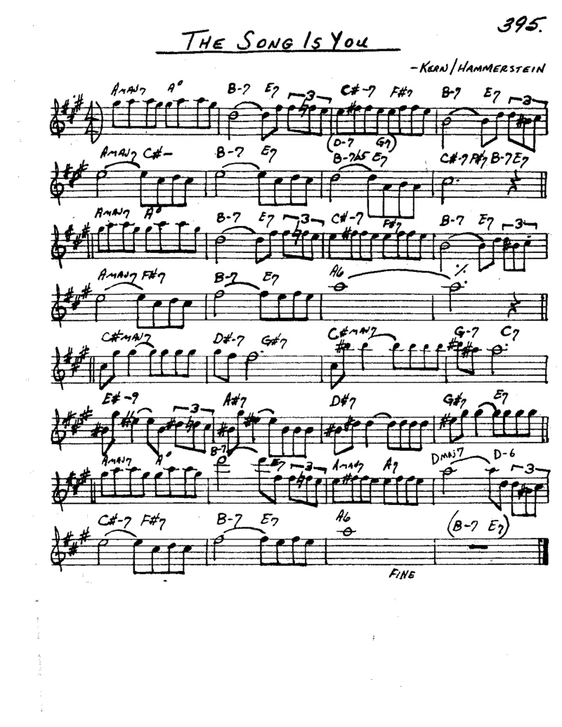 TheRealBookVolume-1-Eb'5thEdition'(2)_一万首著名钢琴曲谱哈农贝多芬合集视频教学电子版高清无水印可打印_07各风格钢琴谱合集_JazzPiano_原版钢琴教材附音频