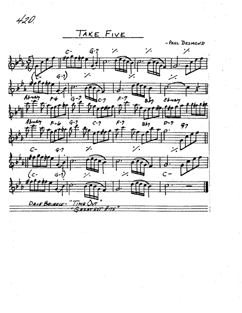 TheRealBookVolume-1-Eb'5thEdition'(2)_一万首著名钢琴曲谱哈农贝多芬合集视频教学电子版高清无水印可打印_07各风格钢琴谱合集_JazzPiano_原版钢琴教材附音频