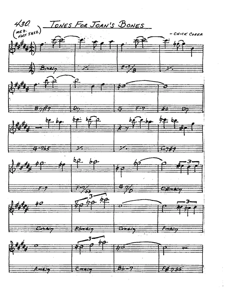 TheRealBookVolume-1-Eb'5thEdition'(2)_一万首著名钢琴曲谱哈农贝多芬合集视频教学电子版高清无水印可打印_07各风格钢琴谱合集_JazzPiano_原版钢琴教材附音频