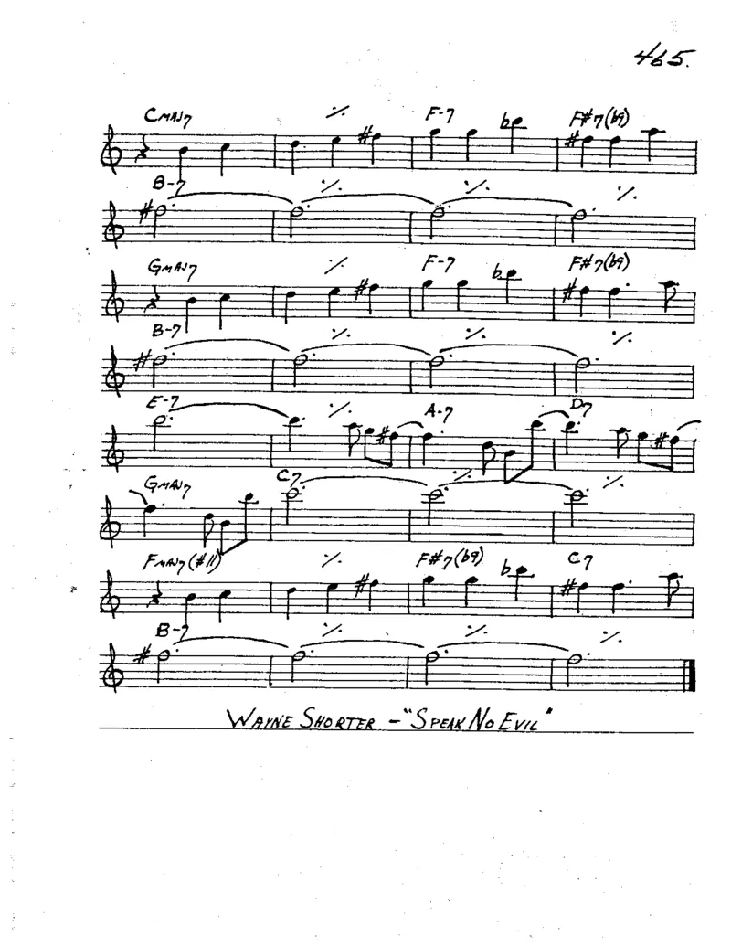 TheRealBookVolume-1-Eb'5thEdition'(2)_一万首著名钢琴曲谱哈农贝多芬合集视频教学电子版高清无水印可打印_07各风格钢琴谱合集_JazzPiano_原版钢琴教材附音频