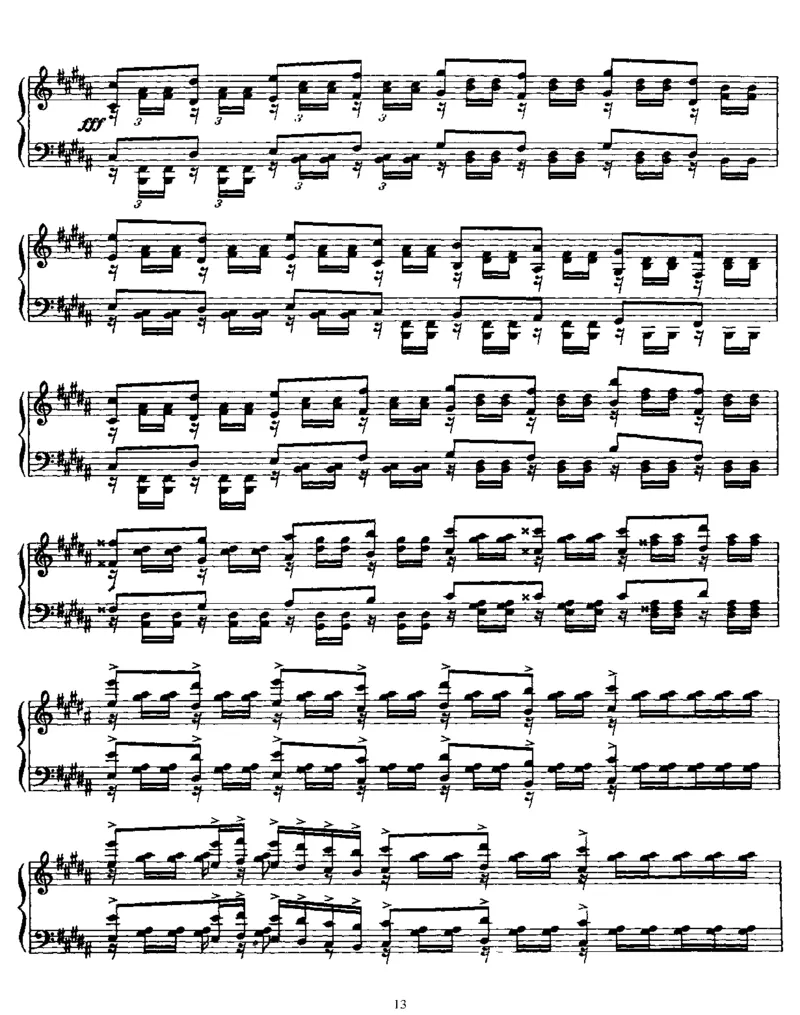 Op2116PiecesonOneTheme,_一万首著名钢琴曲谱哈农贝多芬合集视频教学电子版高清无水印可打印_1古典钢琴知名音乐家谱_柴科夫斯基钢琴谱全集_小品集