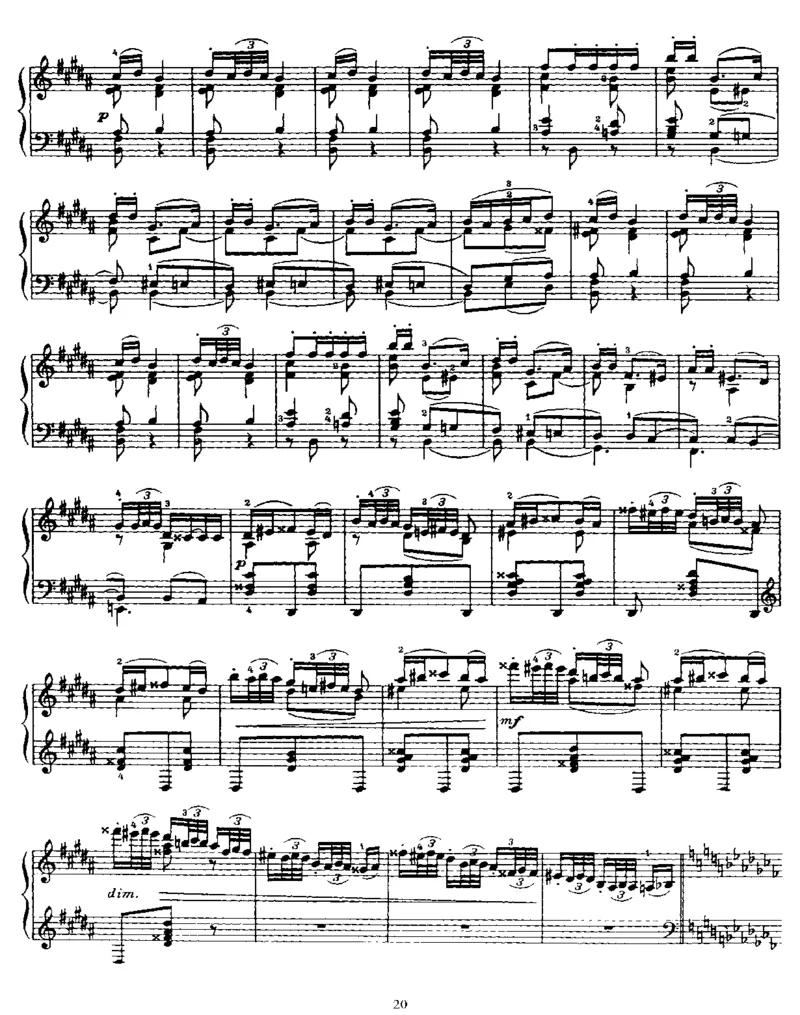 Op2116PiecesonOneTheme,_一万首著名钢琴曲谱哈农贝多芬合集视频教学电子版高清无水印可打印_1古典钢琴知名音乐家谱_柴科夫斯基钢琴谱全集_小品集