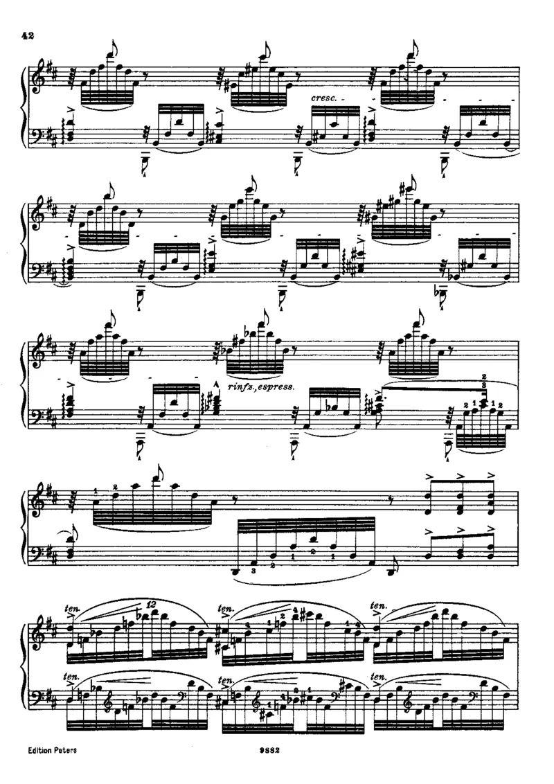 TranscendentalEtudes超技指法版_一万首著名钢琴曲谱哈农贝多芬合集视频教学电子版高清无水印可打印_1古典钢琴知名音乐家谱_超高难度钢琴谱_超技