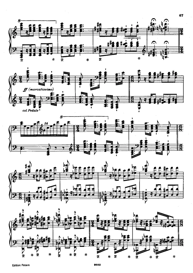 TranscendentalEtudes超技指法版_一万首著名钢琴曲谱哈农贝多芬合集视频教学电子版高清无水印可打印_1古典钢琴知名音乐家谱_超高难度钢琴谱_超技