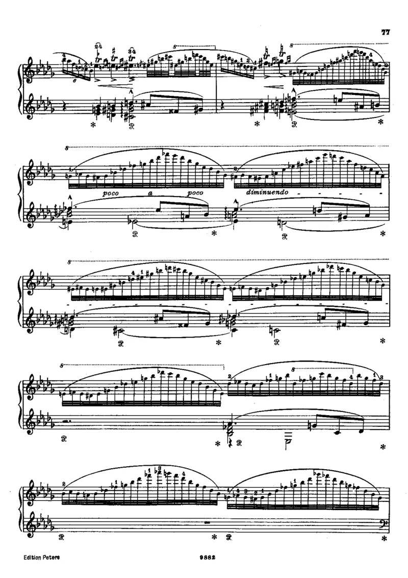 TranscendentalEtudes超技指法版_一万首著名钢琴曲谱哈农贝多芬合集视频教学电子版高清无水印可打印_1古典钢琴知名音乐家谱_超高难度钢琴谱_超技