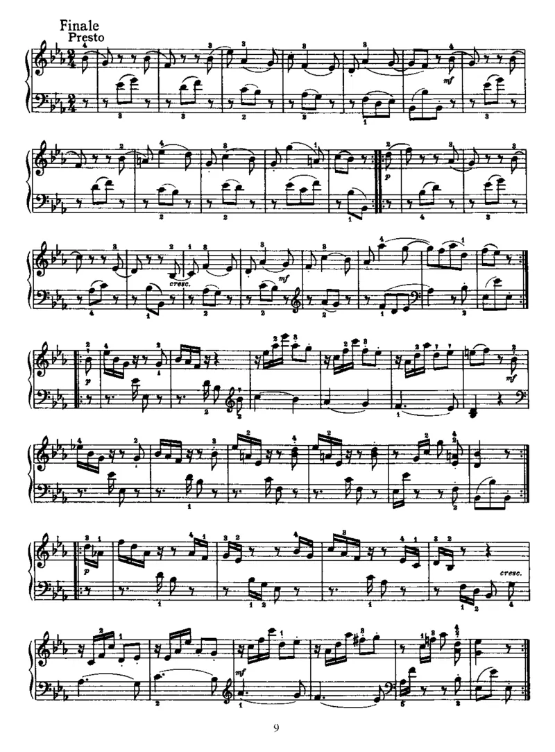 PianoSonataNo28inEb_NoRestriction_一万首著名钢琴曲谱哈农贝多芬合集视频教学电子版高清无水印可打印_1古典钢琴知名音乐家谱_海顿钢琴谱全集_奏鸣曲