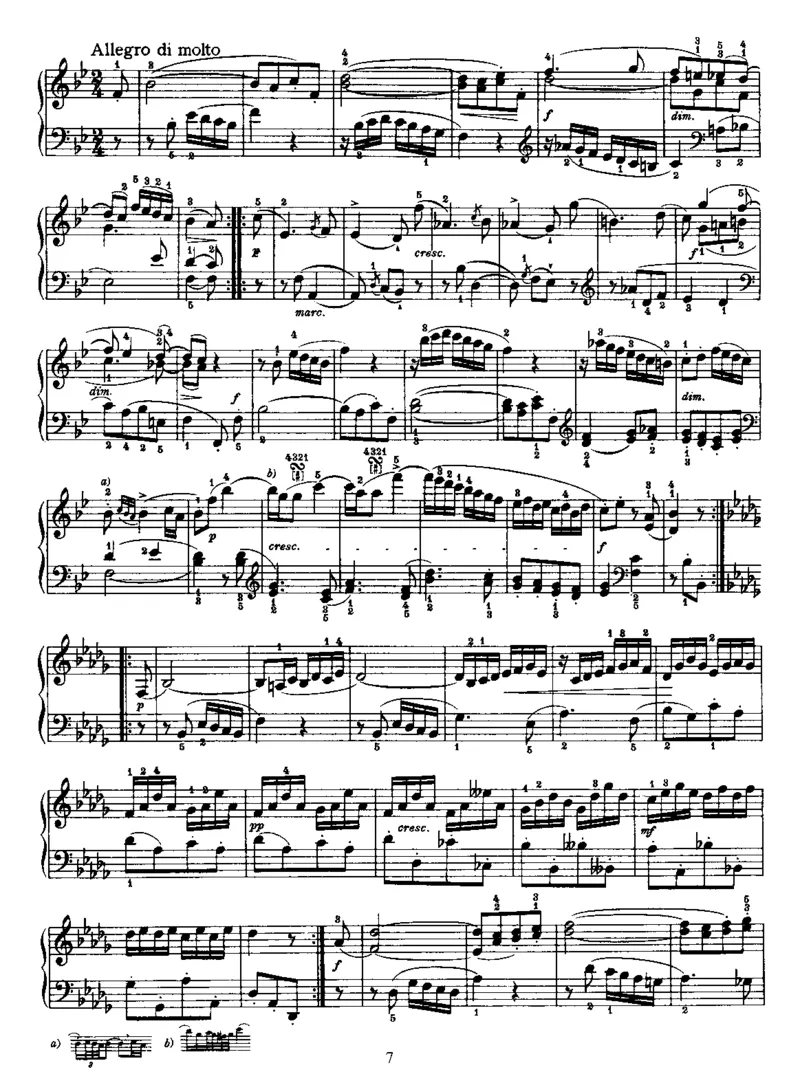 PianoSonataNo41inBb_NoRestriction_一万首著名钢琴曲谱哈农贝多芬合集视频教学电子版高清无水印可打印_1古典钢琴知名音乐家谱_海顿钢琴谱全集_奏鸣曲