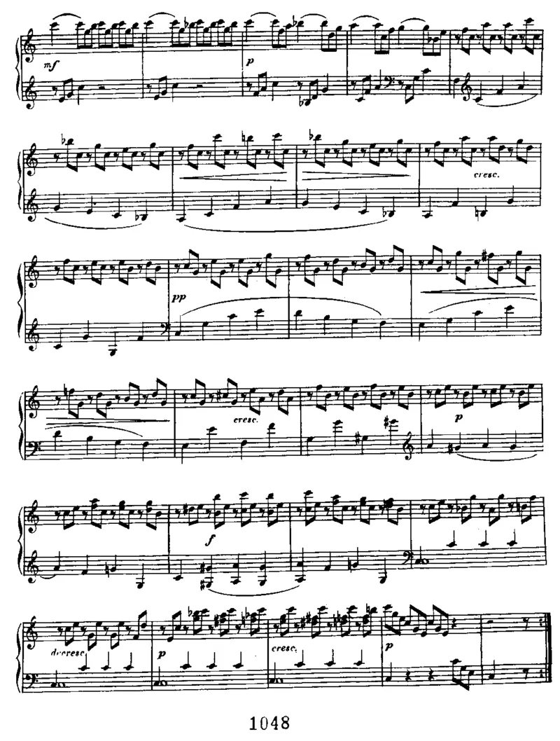 SonatinainC_一万首著名钢琴曲谱哈农贝多芬合集视频教学电子版高清无水印可打印_1古典钢琴知名音乐家谱_贝多芬钢琴谱全集_小奏鸣曲