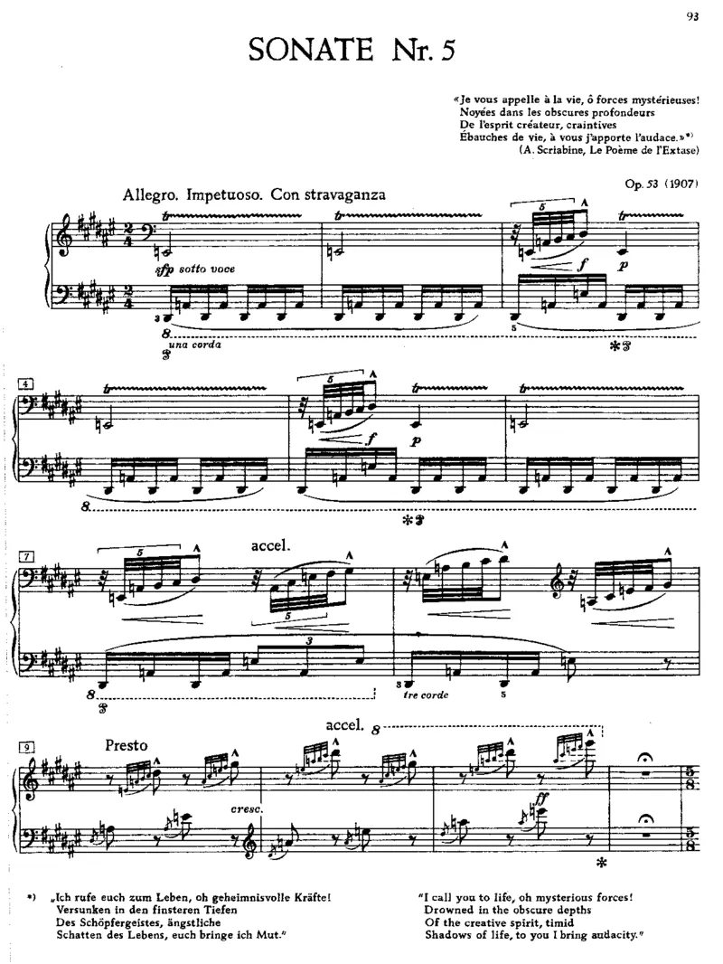 PianoSonataNo5,Op53_一万首著名钢琴曲谱哈农贝多芬合集视频教学电子版高清无水印可打印_1古典钢琴知名音乐家谱_斯克里亚宾钢琴谱全集_奏鸣曲