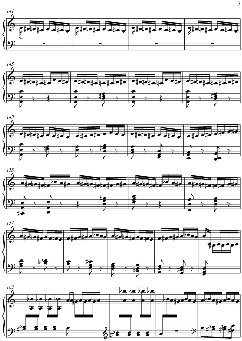 flightoftheblumblebee野蜂飞舞_一万首著名钢琴曲谱哈农贝多芬合集视频教学电子版高清无水印可打印_02现代钢琴谱合集_马克西姆钢琴谱全集