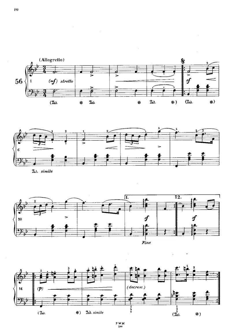 MazurkainB-flatMajor，作于1832年6月24日_一万首著名钢琴曲谱哈农贝多芬合集视频教学电子版高清无水印可打印_1古典钢琴知名音乐家谱_肖邦钢琴谱全集_马祖卡_遗作(未编号)
