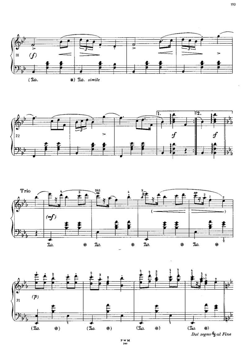 MazurkainB-flatMajor，作于1832年6月24日_一万首著名钢琴曲谱哈农贝多芬合集视频教学电子版高清无水印可打印_1古典钢琴知名音乐家谱_肖邦钢琴谱全集_马祖卡_遗作(未编号)