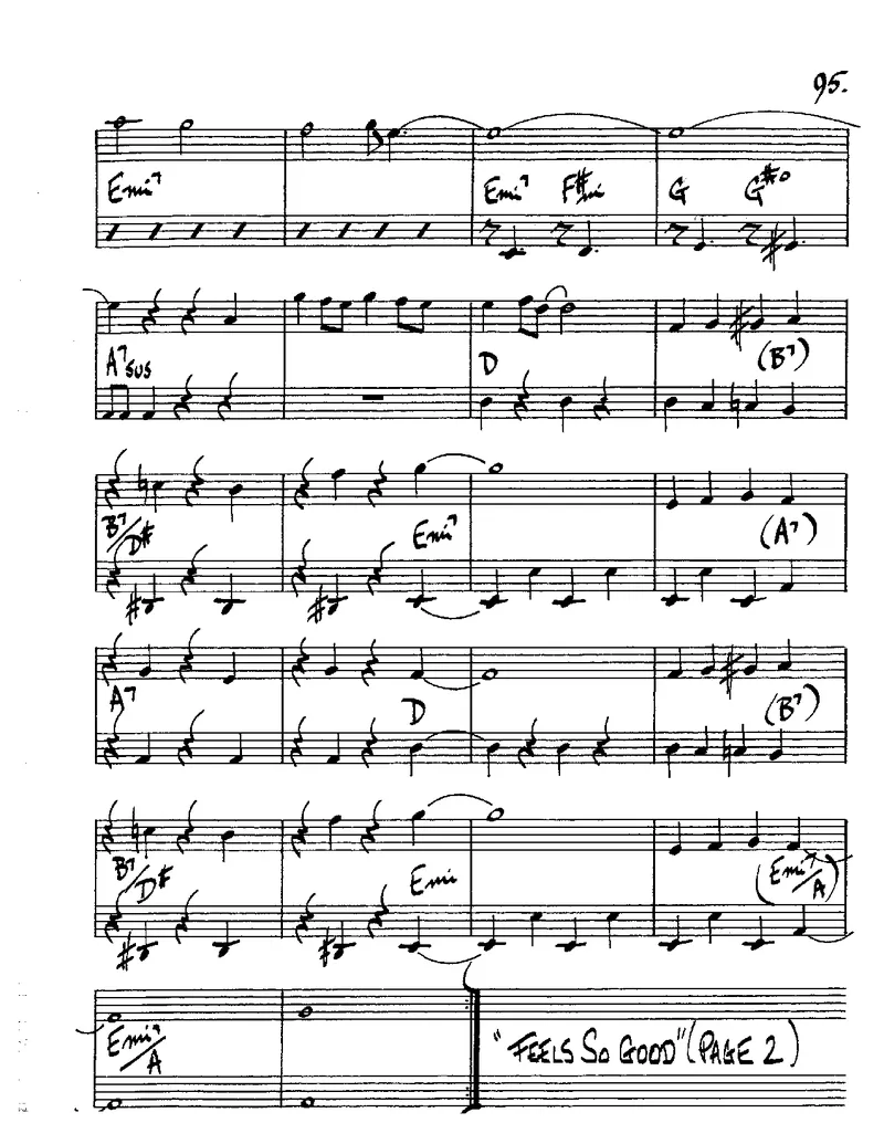 TheRealBookVolume-2-Eb_一万首著名钢琴曲谱哈农贝多芬合集视频教学电子版高清无水印可打印_07各风格钢琴谱合集_JazzPiano_原版钢琴教材附音频