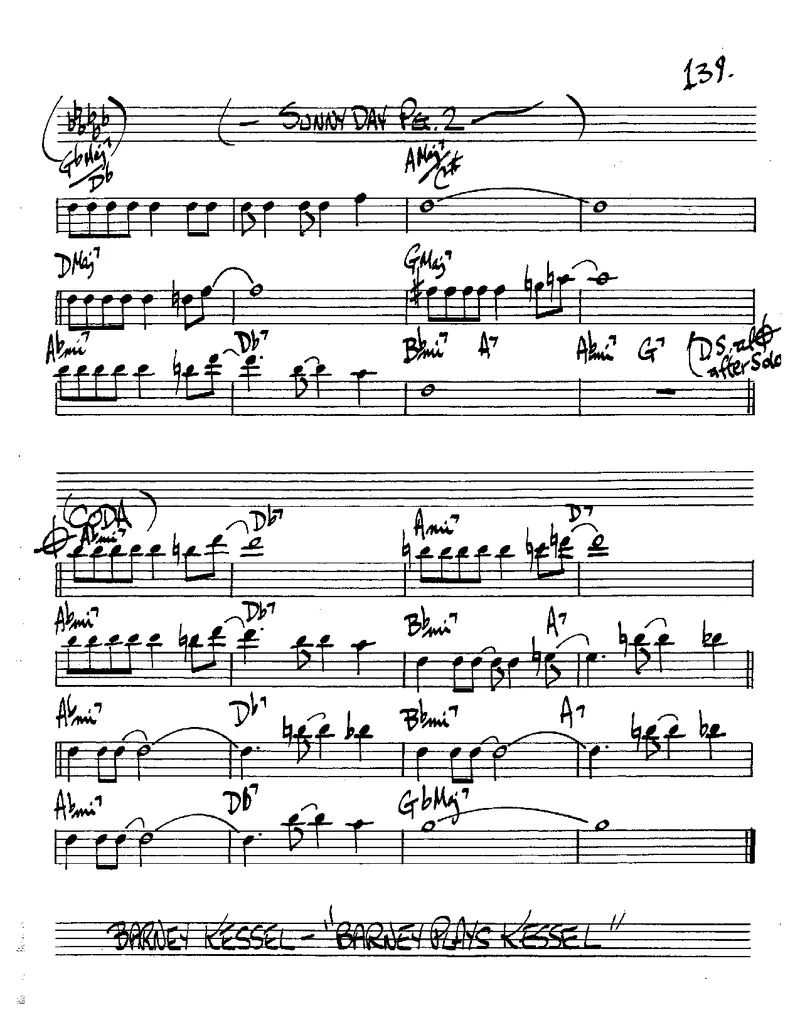 TheRealBookVolume-2-Eb_一万首著名钢琴曲谱哈农贝多芬合集视频教学电子版高清无水印可打印_07各风格钢琴谱合集_JazzPiano_原版钢琴教材附音频