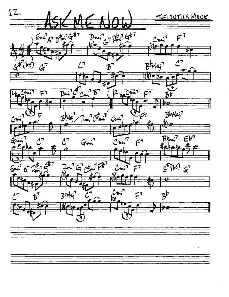 TheRealBookVolume-2-Eb_一万首著名钢琴曲谱哈农贝多芬合集视频教学电子版高清无水印可打印_07各风格钢琴谱合集_JazzPiano_原版钢琴教材附音频