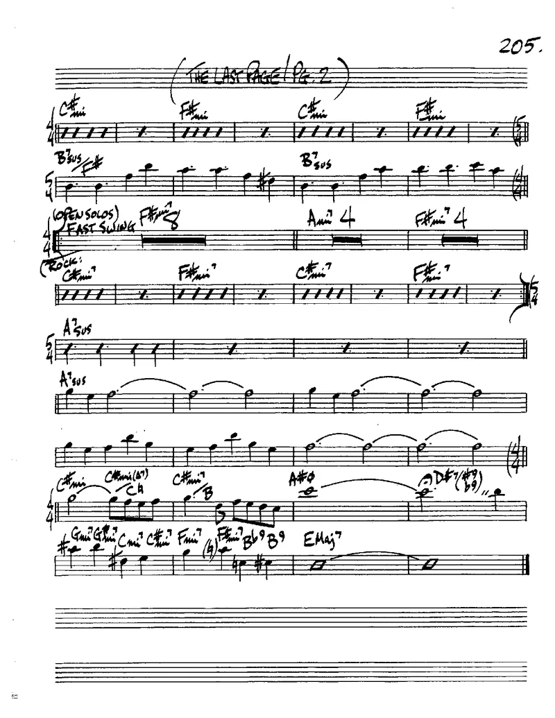 TheRealBookVolume-2-Eb_一万首著名钢琴曲谱哈农贝多芬合集视频教学电子版高清无水印可打印_07各风格钢琴谱合集_JazzPiano_原版钢琴教材附音频