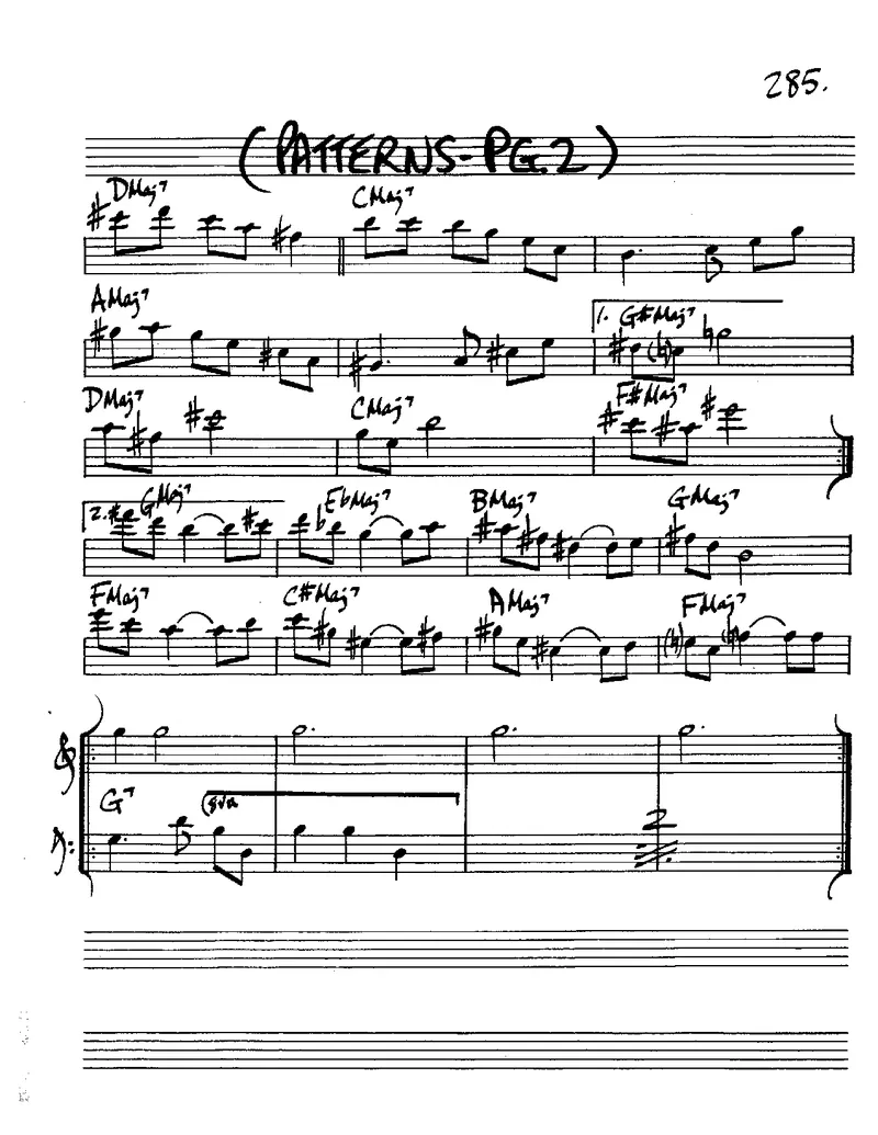 TheRealBookVolume-2-Eb_一万首著名钢琴曲谱哈农贝多芬合集视频教学电子版高清无水印可打印_07各风格钢琴谱合集_JazzPiano_原版钢琴教材附音频