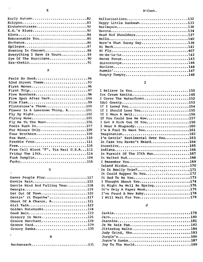 TheRealBookVolume-2-Eb_一万首著名钢琴曲谱哈农贝多芬合集视频教学电子版高清无水印可打印_07各风格钢琴谱合集_JazzPiano_原版钢琴教材附音频