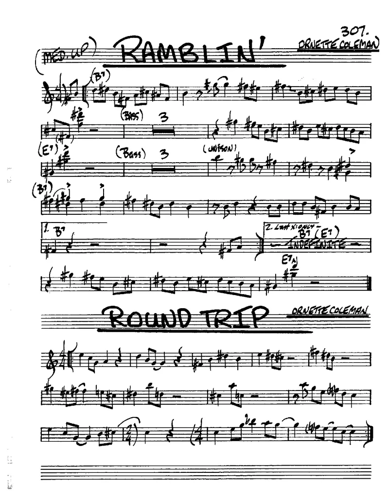 TheRealBookVolume-2-Eb_一万首著名钢琴曲谱哈农贝多芬合集视频教学电子版高清无水印可打印_07各风格钢琴谱合集_JazzPiano_原版钢琴教材附音频