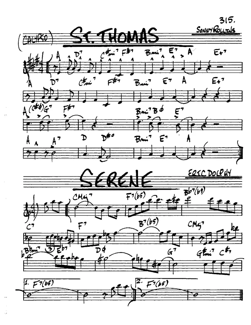 TheRealBookVolume-2-Eb_一万首著名钢琴曲谱哈农贝多芬合集视频教学电子版高清无水印可打印_07各风格钢琴谱合集_JazzPiano_原版钢琴教材附音频