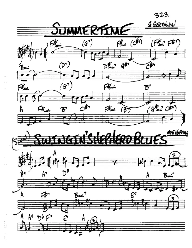 TheRealBookVolume-2-Eb_一万首著名钢琴曲谱哈农贝多芬合集视频教学电子版高清无水印可打印_07各风格钢琴谱合集_JazzPiano_原版钢琴教材附音频