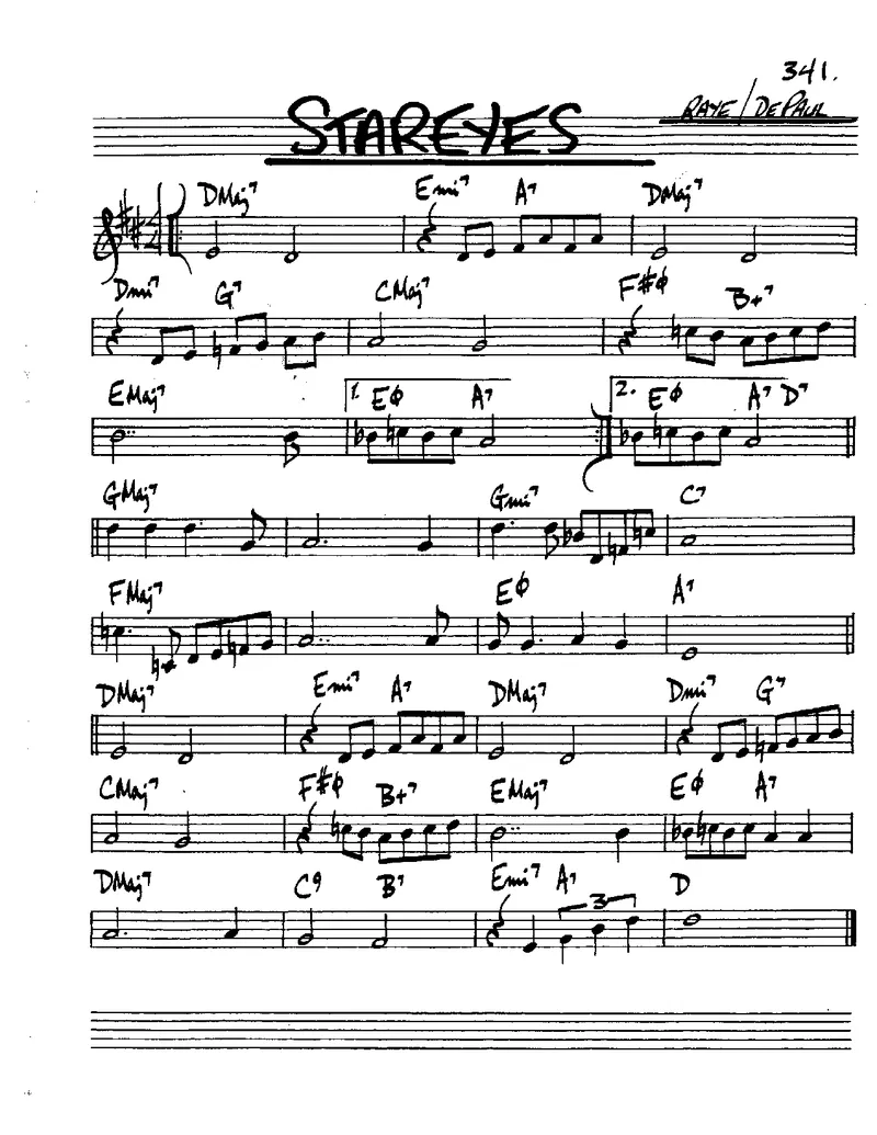 TheRealBookVolume-2-Eb_一万首著名钢琴曲谱哈农贝多芬合集视频教学电子版高清无水印可打印_07各风格钢琴谱合集_JazzPiano_原版钢琴教材附音频