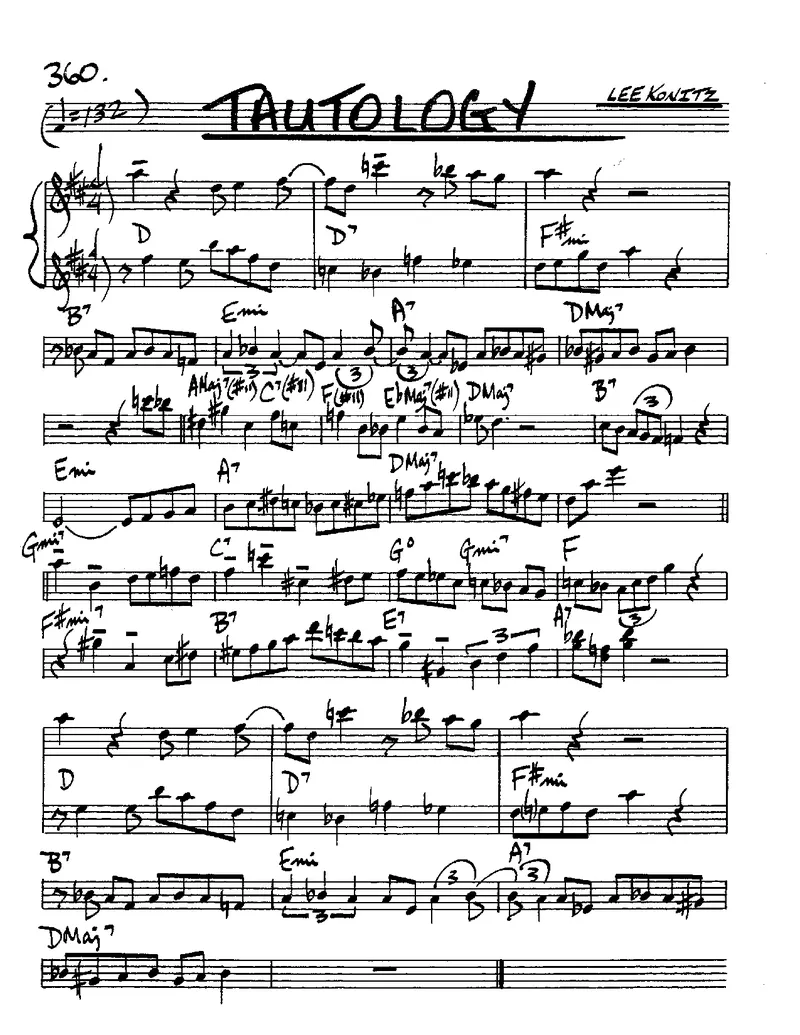 TheRealBookVolume-2-Eb_一万首著名钢琴曲谱哈农贝多芬合集视频教学电子版高清无水印可打印_07各风格钢琴谱合集_JazzPiano_原版钢琴教材附音频