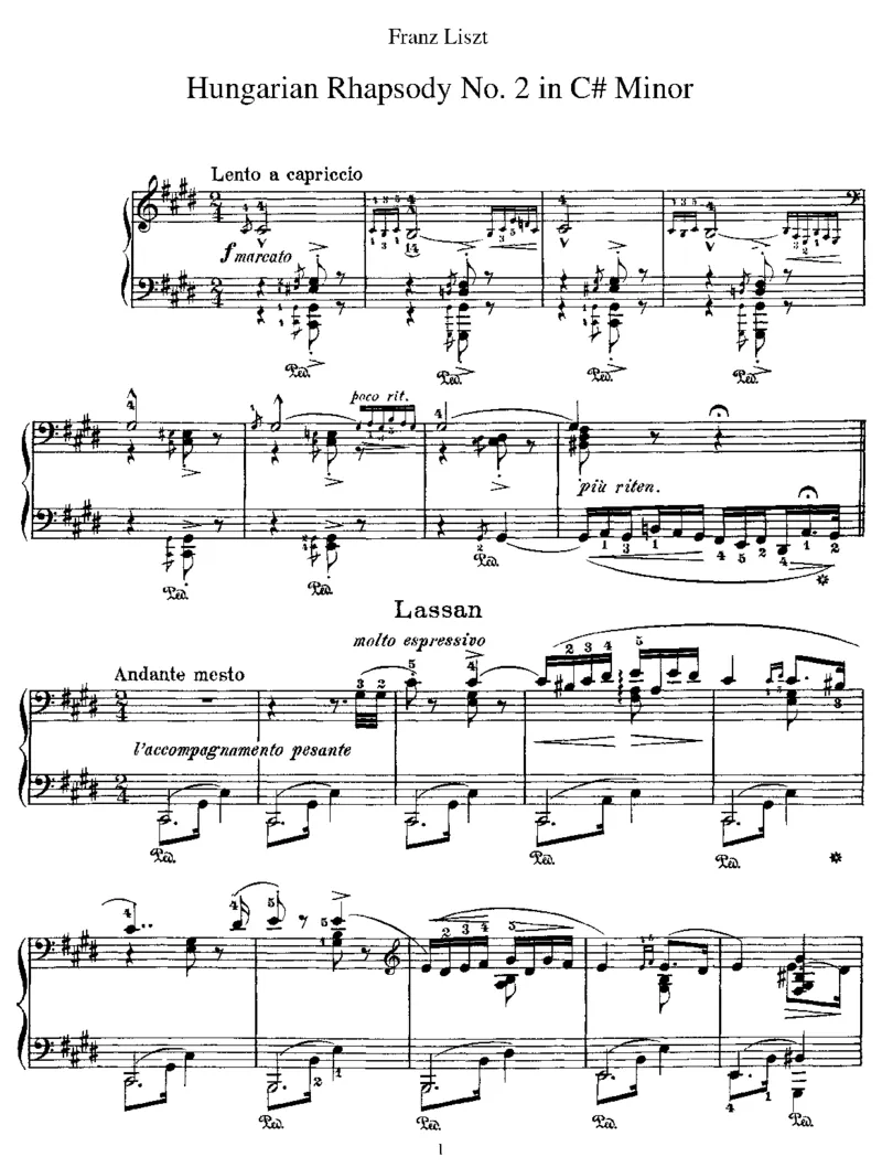 HungarianRhapsodyNo2inc#_NoRestriction_一万首著名钢琴曲谱哈农贝多芬合集视频教学电子版高清无水印可打印_1古典钢琴知名音乐家谱_李斯特钢琴谱全集_匈牙利狂想曲