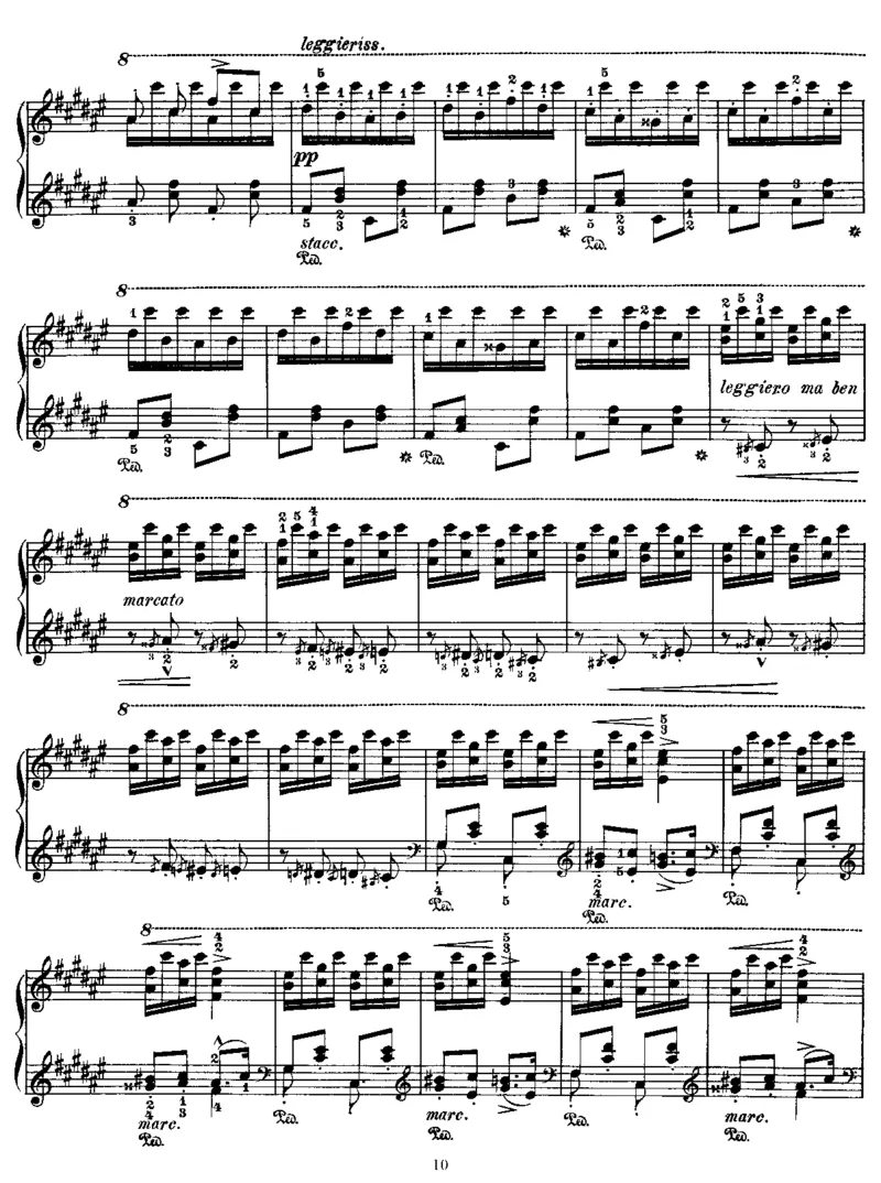 HungarianRhapsodyNo2inc#_NoRestriction_一万首著名钢琴曲谱哈农贝多芬合集视频教学电子版高清无水印可打印_1古典钢琴知名音乐家谱_李斯特钢琴谱全集_匈牙利狂想曲