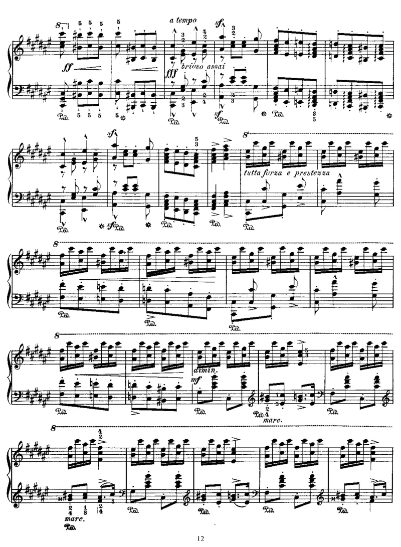 HungarianRhapsodyNo2inc#_NoRestriction_一万首著名钢琴曲谱哈农贝多芬合集视频教学电子版高清无水印可打印_1古典钢琴知名音乐家谱_李斯特钢琴谱全集_匈牙利狂想曲