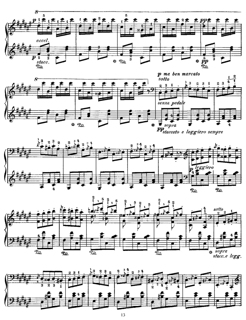 HungarianRhapsodyNo2inc#_NoRestriction_一万首著名钢琴曲谱哈农贝多芬合集视频教学电子版高清无水印可打印_1古典钢琴知名音乐家谱_李斯特钢琴谱全集_匈牙利狂想曲