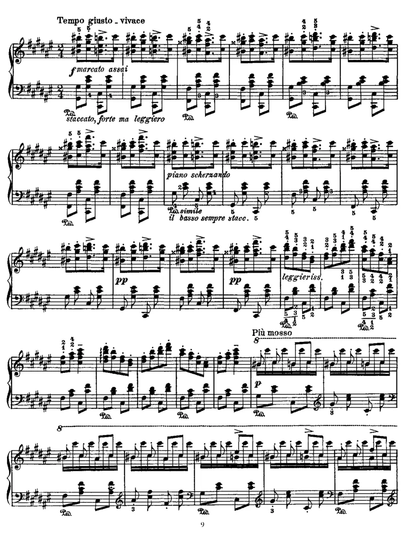 HungarianRhapsodyNo2inc#_NoRestriction_一万首著名钢琴曲谱哈农贝多芬合集视频教学电子版高清无水印可打印_1古典钢琴知名音乐家谱_李斯特钢琴谱全集_匈牙利狂想曲