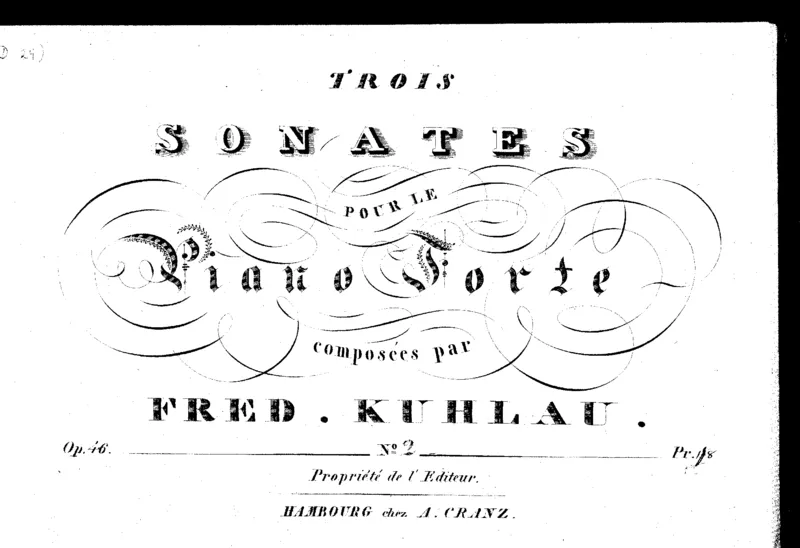 kuhl_op046_一万首著名钢琴曲谱哈农贝多芬合集视频教学电子版高清无水印可打印_1古典钢琴知名音乐家谱_库劳钢琴谱全集_.奏鸣曲集