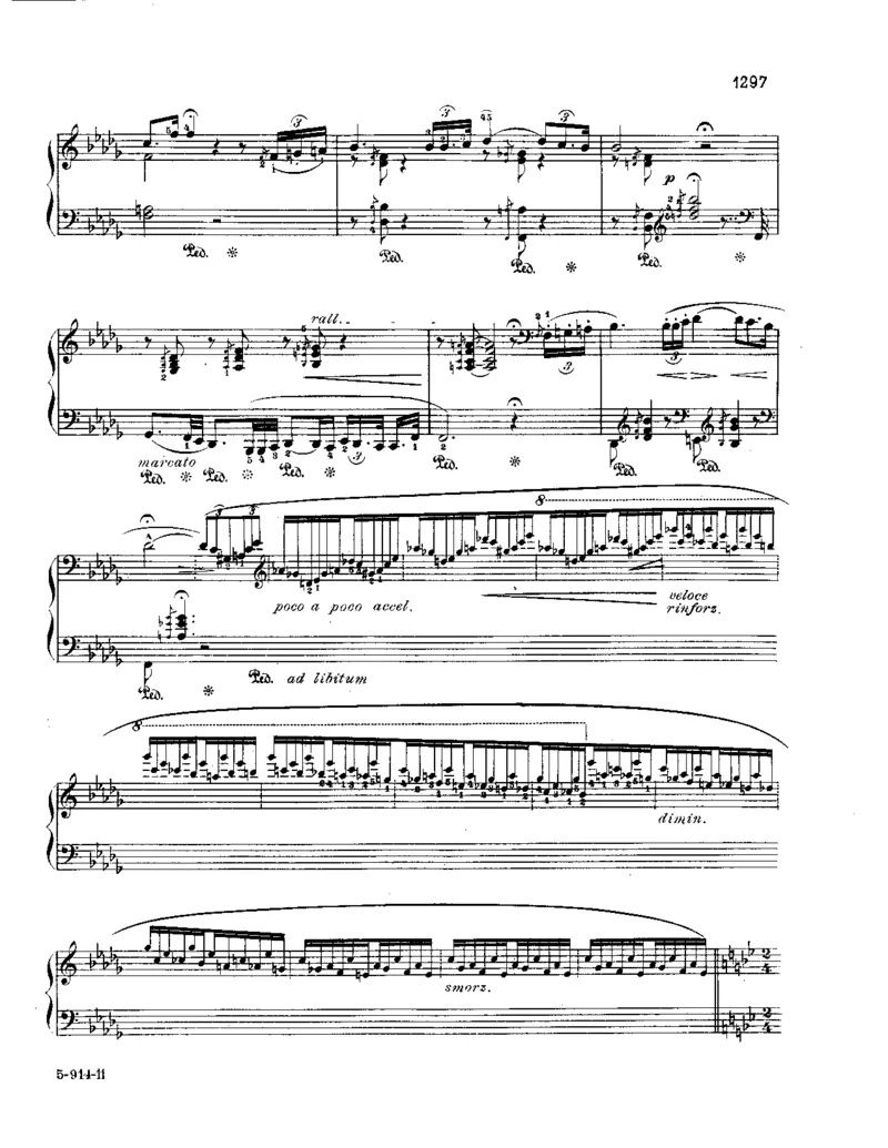 Liszt-RhapsodiesHongroisesNo[1].6_一万首著名钢琴曲谱哈农贝多芬合集视频教学电子版高清无水印可打印_1古典钢琴知名音乐家谱_李斯特钢琴谱全集_李斯特匈牙利狂想曲全集曲谱