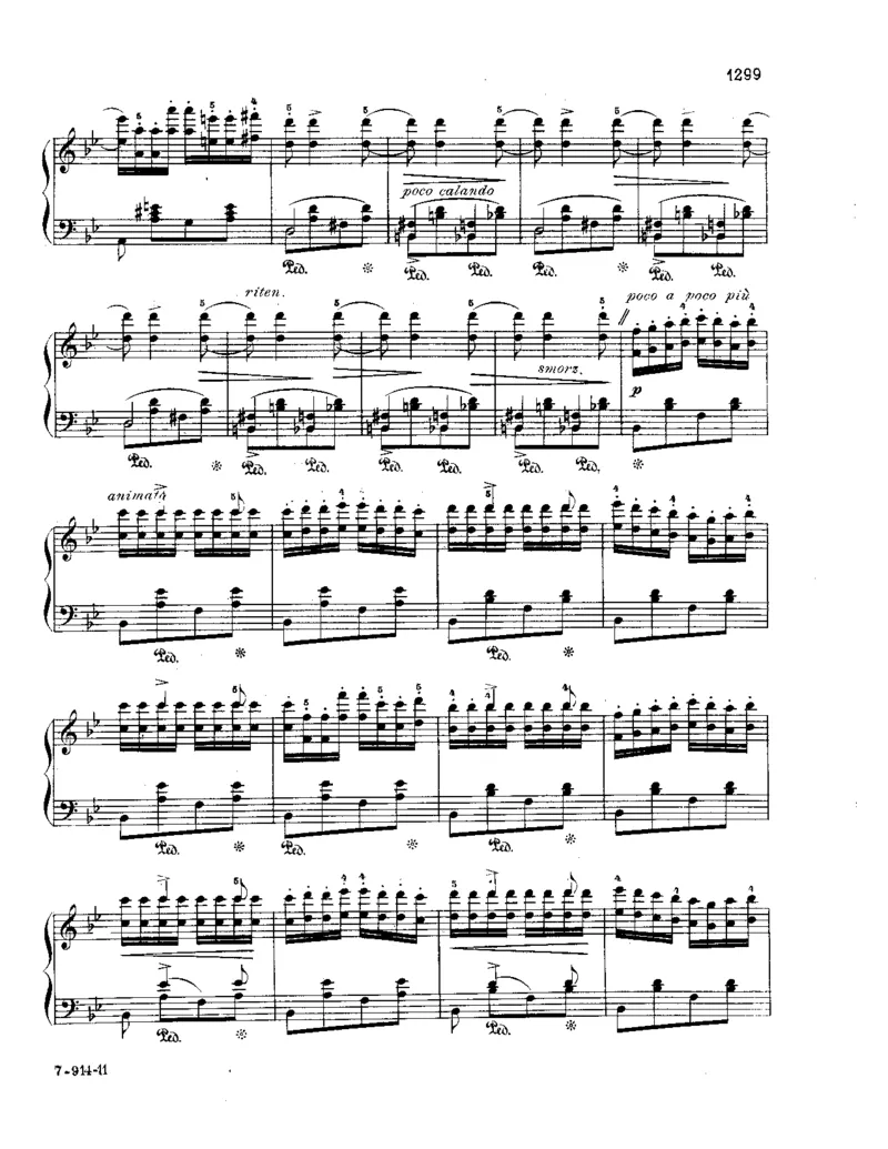 Liszt-RhapsodiesHongroisesNo[1].6_一万首著名钢琴曲谱哈农贝多芬合集视频教学电子版高清无水印可打印_1古典钢琴知名音乐家谱_李斯特钢琴谱全集_李斯特匈牙利狂想曲全集曲谱