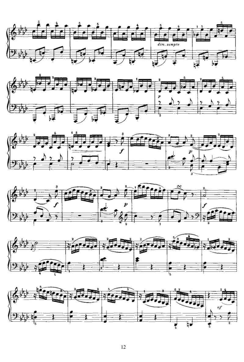 PianoSonataNo46inAb_NoRestriction_一万首著名钢琴曲谱哈农贝多芬合集视频教学电子版高清无水印可打印_1古典钢琴知名音乐家谱_海顿钢琴谱全集_奏鸣曲