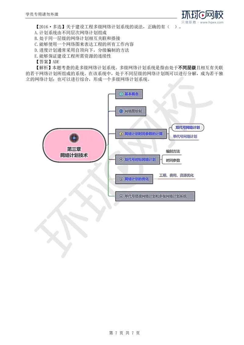 WM_13.进度：第三章第六节单代号搭接网络计划和多级网络计划系统_监理工程师_2025监理工程师_2025年监理工程师-各大机构_2025年监理-土建目标_机构1-HQ_01.HQ精讲班-李.娜_讲义