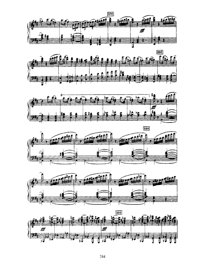 SleepingBeauty,Op66(part2)_一万首著名钢琴曲谱哈农贝多芬合集视频教学电子版高清无水印可打印_1古典钢琴知名音乐家谱_柴科夫斯基钢琴谱全集_芭蕾舞剧钢琴版