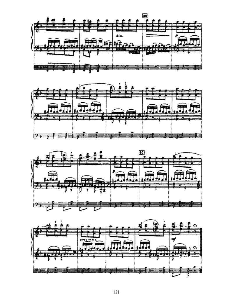 SleepingBeauty,Op66(part2)_一万首著名钢琴曲谱哈农贝多芬合集视频教学电子版高清无水印可打印_1古典钢琴知名音乐家谱_柴科夫斯基钢琴谱全集_芭蕾舞剧钢琴版