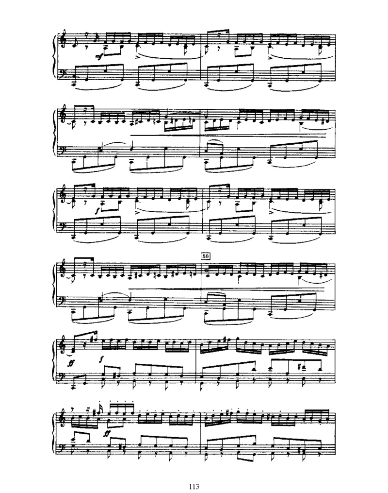 SleepingBeauty,Op66(part2)_一万首著名钢琴曲谱哈农贝多芬合集视频教学电子版高清无水印可打印_1古典钢琴知名音乐家谱_柴科夫斯基钢琴谱全集_芭蕾舞剧钢琴版