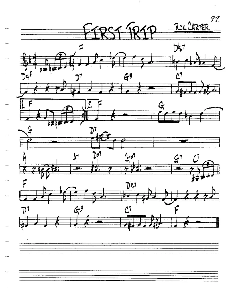 TheRealBookVolume-2-C'AllNew'_一万首著名钢琴曲谱哈农贝多芬合集视频教学电子版高清无水印可打印_07各风格钢琴谱合集_JazzPiano_原版钢琴教材附音频