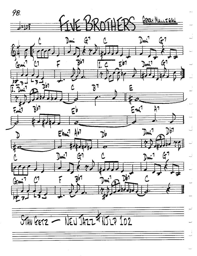 TheRealBookVolume-2-C'AllNew'_一万首著名钢琴曲谱哈农贝多芬合集视频教学电子版高清无水印可打印_07各风格钢琴谱合集_JazzPiano_原版钢琴教材附音频