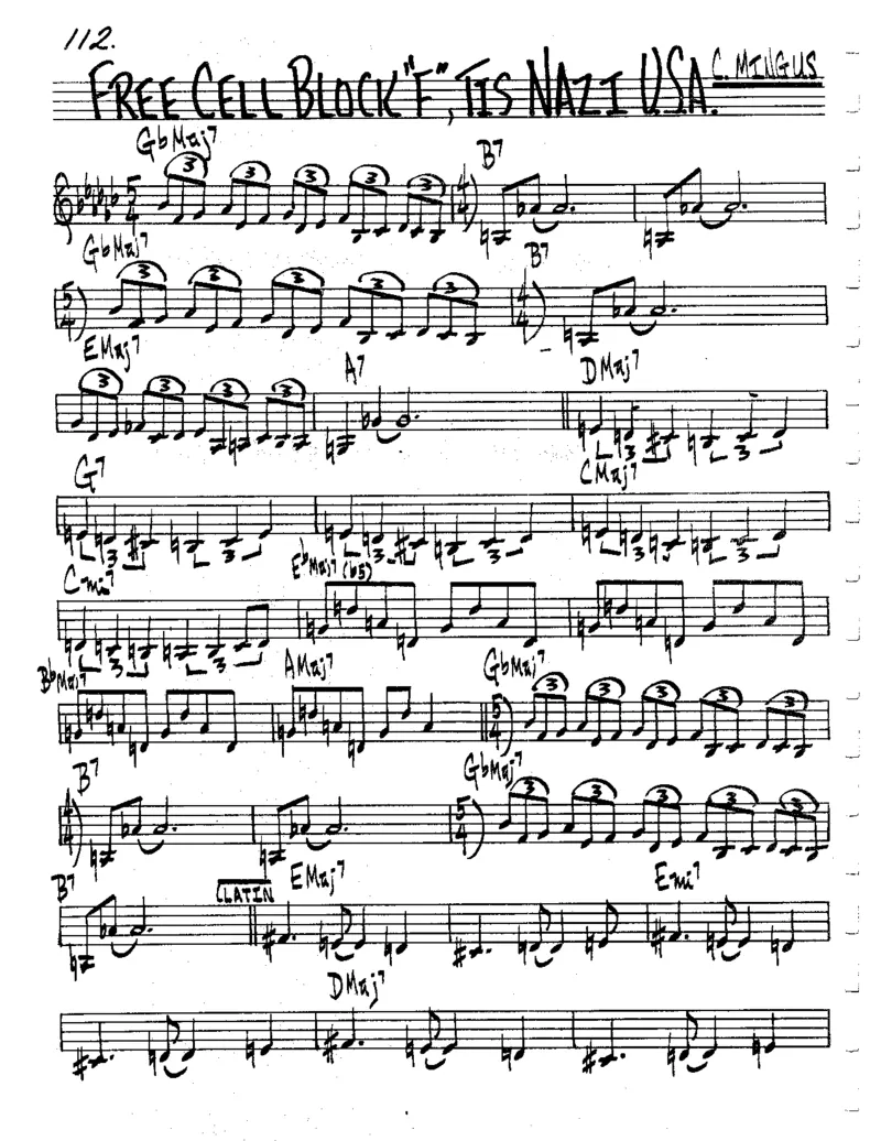 TheRealBookVolume-2-C'AllNew'_一万首著名钢琴曲谱哈农贝多芬合集视频教学电子版高清无水印可打印_07各风格钢琴谱合集_JazzPiano_原版钢琴教材附音频