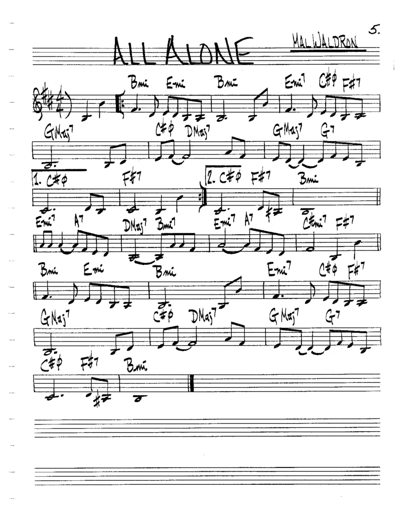 TheRealBookVolume-2-C'AllNew'_一万首著名钢琴曲谱哈农贝多芬合集视频教学电子版高清无水印可打印_07各风格钢琴谱合集_JazzPiano_原版钢琴教材附音频