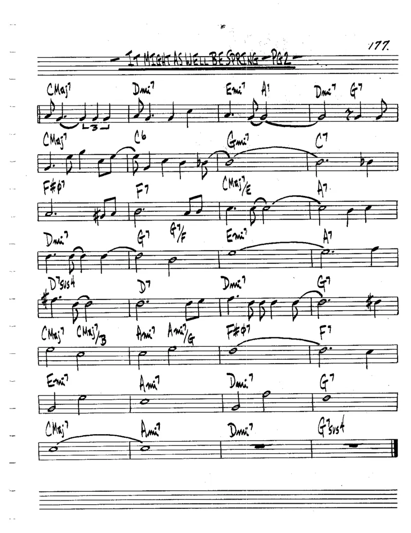 TheRealBookVolume-2-C'AllNew'_一万首著名钢琴曲谱哈农贝多芬合集视频教学电子版高清无水印可打印_07各风格钢琴谱合集_JazzPiano_原版钢琴教材附音频