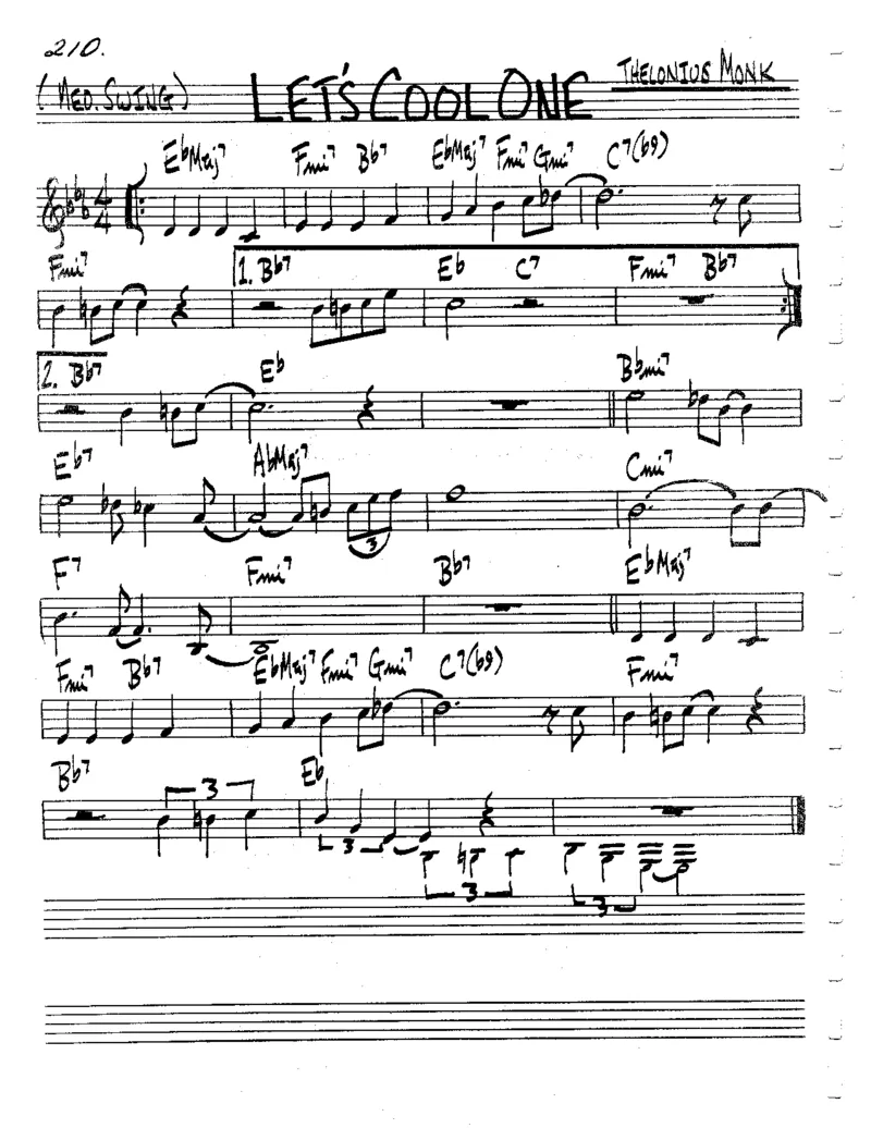 TheRealBookVolume-2-C'AllNew'_一万首著名钢琴曲谱哈农贝多芬合集视频教学电子版高清无水印可打印_07各风格钢琴谱合集_JazzPiano_原版钢琴教材附音频